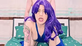 Spooky Boogie In Sexy Superheroine Psylocke Wants To Be Fucked In Her Pink Pussy And Tight Asshole So Hard - Cosplay