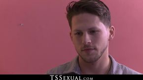 TSSexual.com - Latina tranny's holes filled by hard throbbing cock action