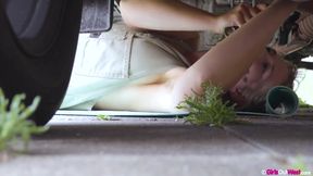 Hot Blonde Gets Her Hairy Pussy Pleasured By Cute Brunette Teen 18+ With Cute Pussy