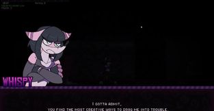 Trans angel hentai game ep 05 ruined by cumshot schlong