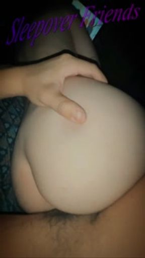 My little STEP SISTER take off her panties whenever we share the bed 💖💜 Sleepover Friends 💜💖