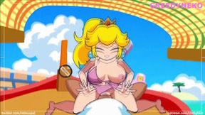 Slutty Peach's Sizzling Swimsuit Seduction Sessions With Plus-8