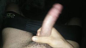 Masturbating solo