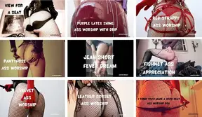 Collection: Ass Worship POVs Part TWO