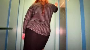 Stepmom returns &mdash;  stepson approaches &mdash;  he drives his cock&#x1F346; into her hole