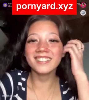 Pornstar in red lipstick