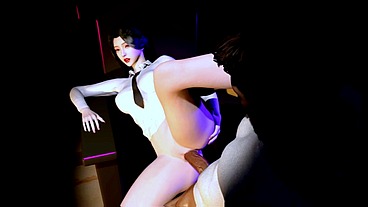 Beauty student get anal with the P.E teacher - 3D Hentai - V398