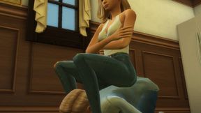 ELEONORE & HER ROOMMATE — Student Punishment: He Licks Her Sneakers for Leaving the Place a Mess
