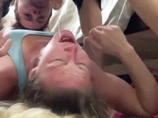 THRALL Gags this chab cum s down her mouth Balls Unfathomable