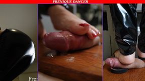 Domme Frenique - Flip flops CBT - Step until get cum off Cock - CBT - FLIP FLOPS - FOOTJOB - COCK TRAMPLE - FOOT DOMINATION - BALLBUSTING - COCK SQUEEZE - KICK - SLAP - 720p