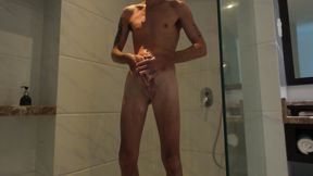 I want you to join me in the shower and fuck my white tight skinny ass