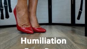 Humiliation Emasculation Foot Porn XHD (WMV)