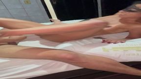 Young man punishes hot wife in motel