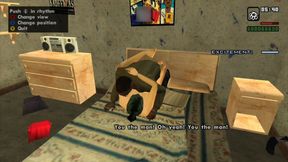 Cj has some hot coffee with Denise after a date