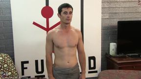 First Timer Noel was a bit overwhelmed by prostate stimulation