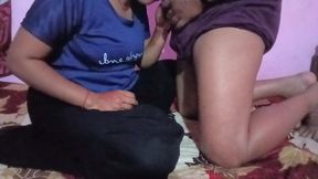 Char Mahina ke bad boyfriend Se milkar chudwaya