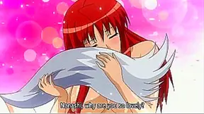 Hentai teen fucks redhead on the beach