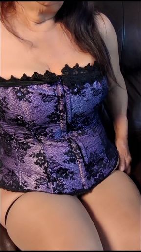 My Butthole and Hairy Pussy Are Enjoying My Glass Knobby Dildo It Feels so Good