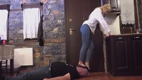 ROSALINA - Feel My Ballerinas - BALLET FLAT TEASE, DOMINATON AND TRAMPLING - FULL CLIP (3 Parts)