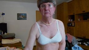 Crossdresser Andreas Pissing and Jerking off