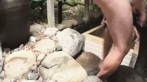 Japanese cutie gets creampied by a big Asian cock