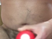 【個人撮影・おもちゃを使ったオナニー】オナニー　デカチン　変態素人　手コキ　日本人　おもちゃ
