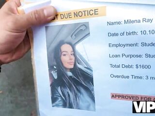 VIP4K. Jizz flow instead of money. Hot sex with Milena Ray