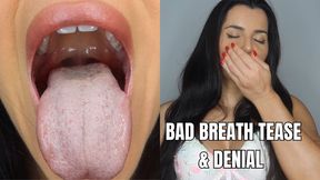 Bad breath tease and denial - OnlyVanessa