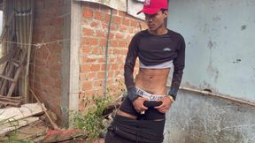 I masturbated from the neighbor&#039;s house
