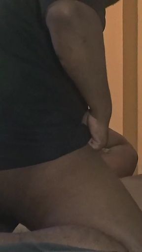 I Love Riding My Gardener's Big Black Cock When I'm home alone.   Clip 2