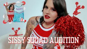 Auditioning For The Sissy Squad: Suck Your Way Into The Squad! - Feminization Fantasy Cheerleader Roleplay Femdom POV Ft Miss Roper