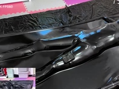 Orangeboys Bondage Studio Latex Vacuum Bed Training