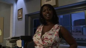 Delotta Brown a MILF with two nice tits loves to take it in
