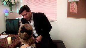 caroline de lys plows paul chaplin in french maid lingerie