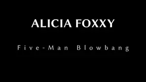Alicia Foxxy is surrounded by five hot men who all want a piece of her.
