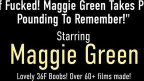 Insatiable Maggie Green and Maggie's huge tits movie