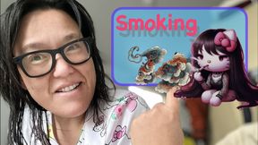 Showing off my saggy ass and tits! Smoke too (nov 3 2025)