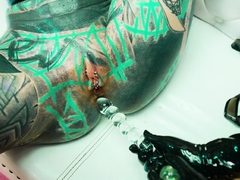 Latex lesbian fun with Anuskatzz, Miss Flora, and Lisa