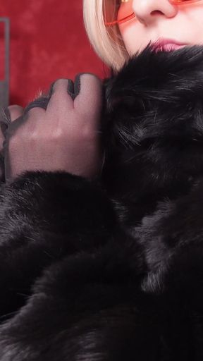 My Hot Fur Coat Collection - Part 1. Fetish MILF Arya Grander