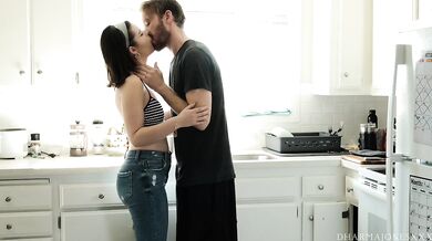 Sucking her sugar dripping spot like a desperate neighbor