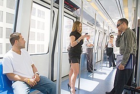 Riding on the Metro
