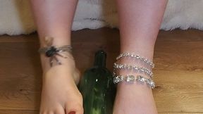 Bottle foot games #8