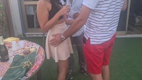 We hit a RAUNCHY BASH where My SOLE MATE turned DIRTY, MARRIED FAN LOVES BEERS