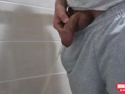 Pissing boy - uncircumcised cock
