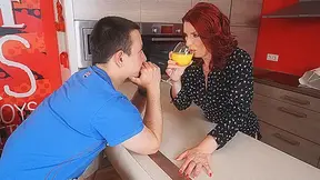 Hot Redhead Housewife Sucks Dick And Gets Fucked - MatureNL