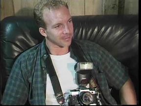 Cameraman fucks blonde model's pussy