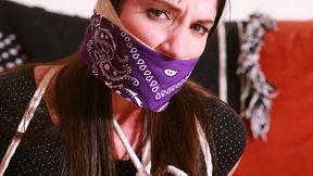 Arielle Lane is a Kinky Babysitter who Gets Duped Into Being Tightly Bound, Sock Gagged & Humiliated! RE ENCODE 2025 *New Preview*