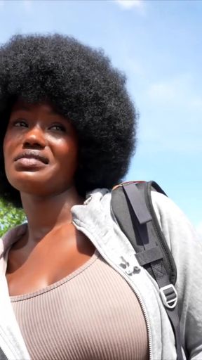 Memorable moment from &quot;Czech Streets 152: Quickie with Cute Busty Black Girl&quot;