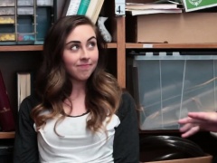 Teen Lexi Lovell Takes Two Cocks For Stealing