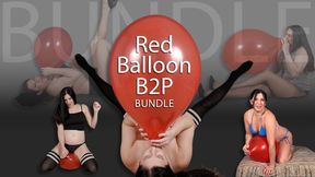 Red Balloon B2P Bundle - 17 Inch Crystal Balloons Blow2pops - Kylie Jacobs - MP4 1080p HD